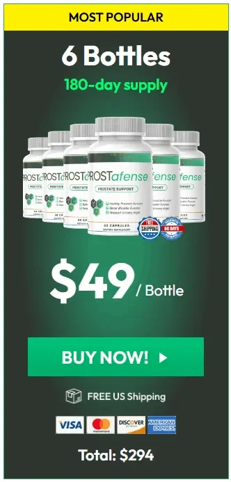 Buy ProstAfense 6 Bottle